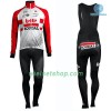 Fietskleding (Fietsshirt Lange Mouw + Lange Koersbroek) 2019 Lotto-Soudal N001 Winter Thermal Fleece